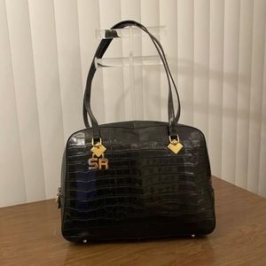 Sonia Rykiel Vintage Black Leather/Made In France